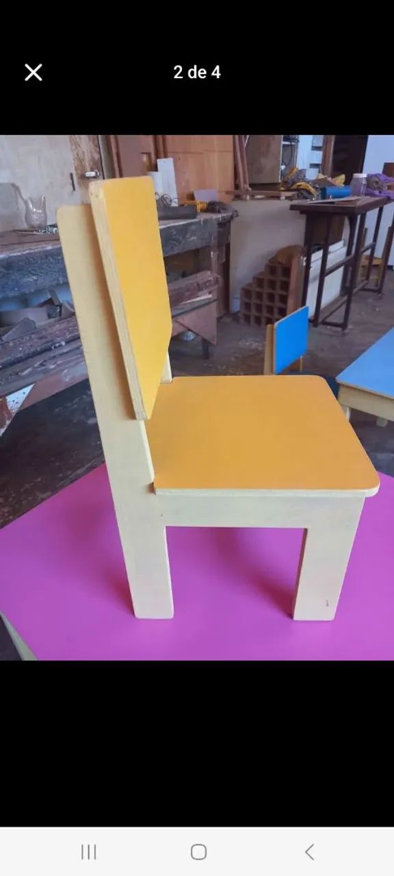 Vendo conjunto infantil de madeira - Foto 2