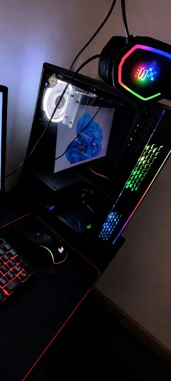 Pc gamer completo Ryzen 5600GT pego iPhone do mesmo valor  - Foto 2