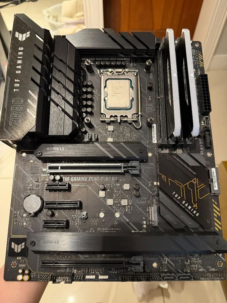 Kit placa mae , processasor e memoria