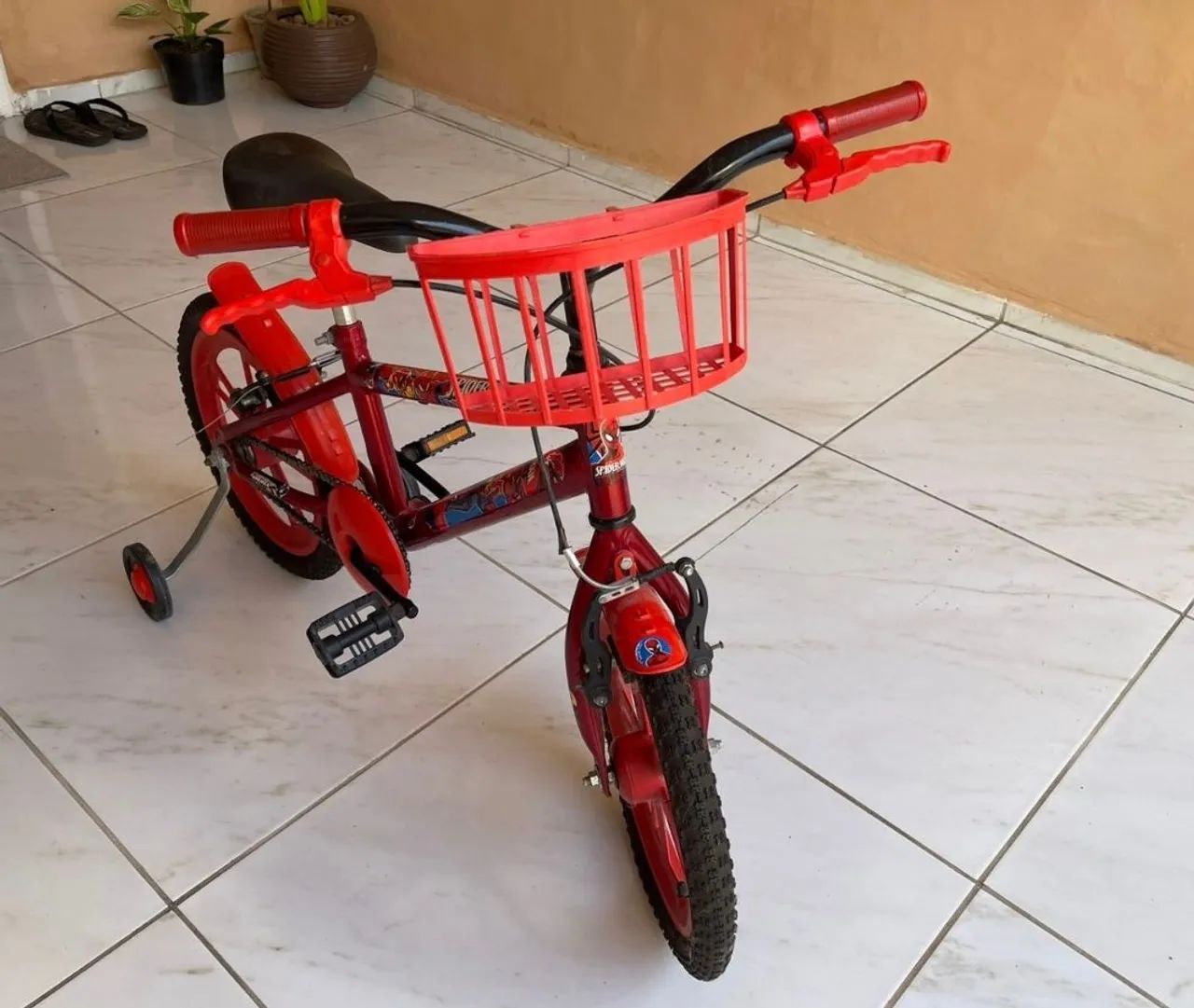 Bicicleta Spider-Man, Aro 16, infantil - Foto 4