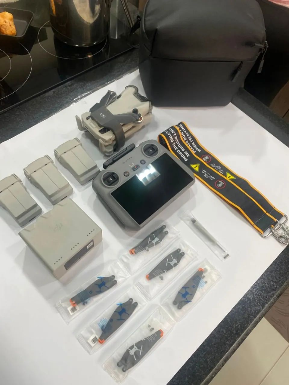 Dji Mini 4 Pro Rc2 Fly More Combo 4k Cinza + Filtro Nd