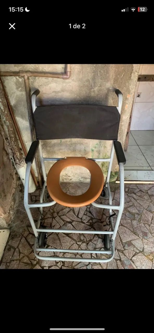 Cadeira de banho (obeso)