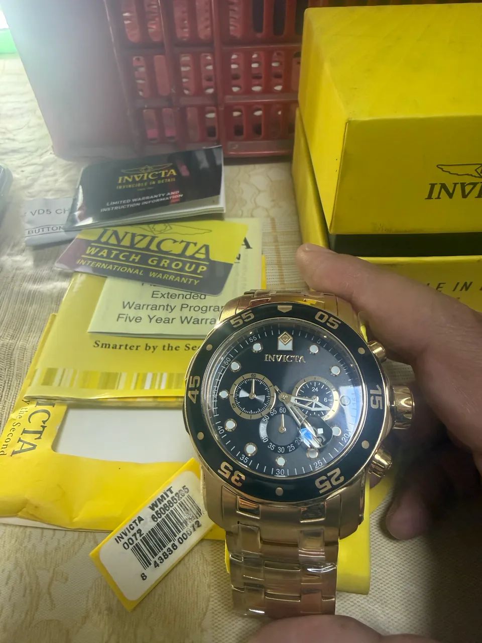 Relógio invicta pro Driver