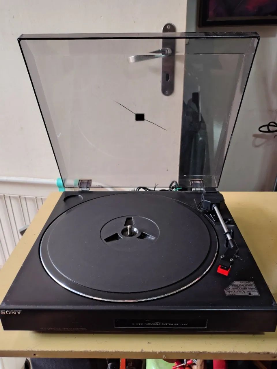 Toca Discos Sony PS-LX21C com pré-amplificador - Foto 2