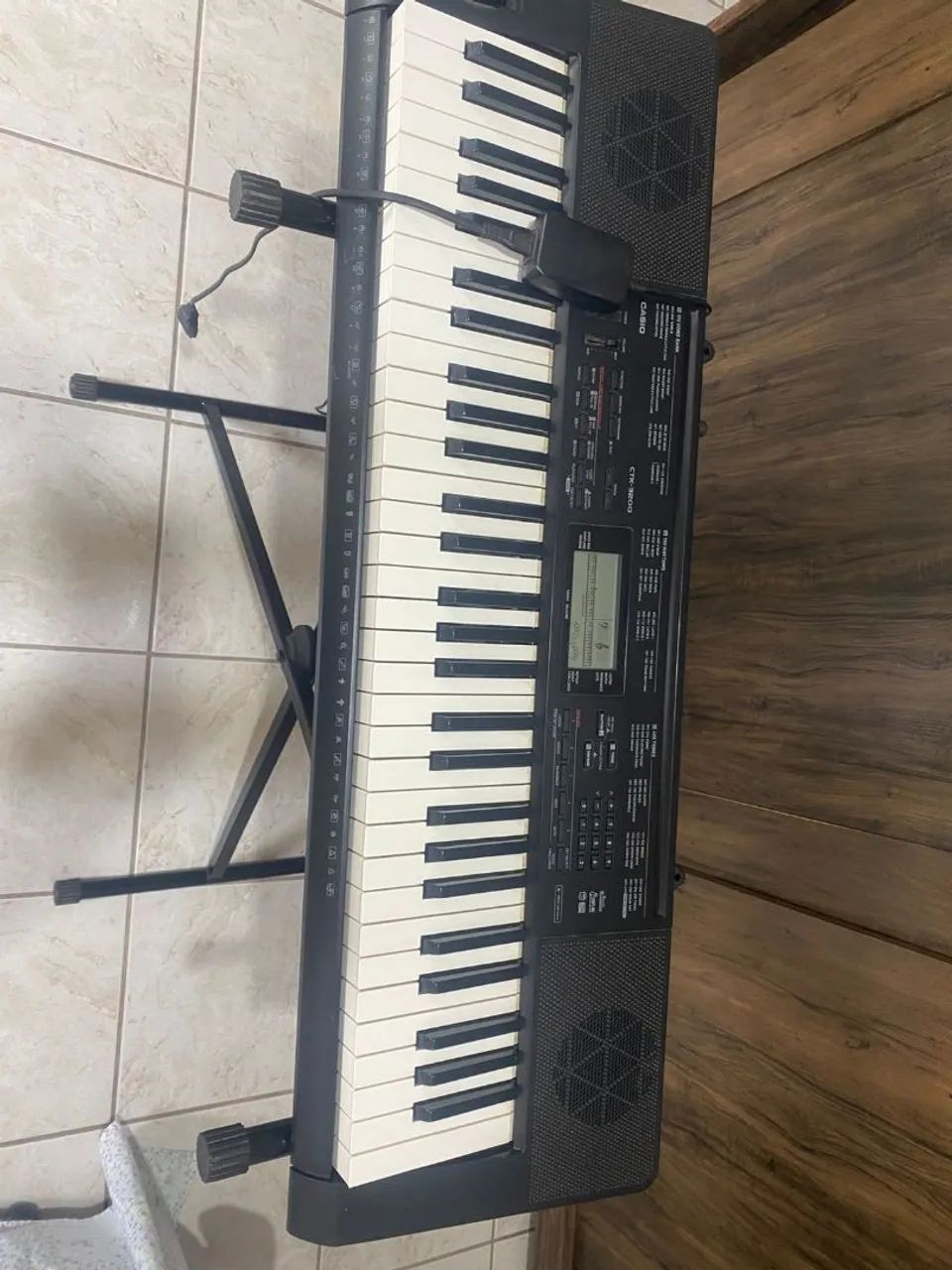 ? Teclado Casio CTK-3200 - Completo e Impecável! - Foto 2