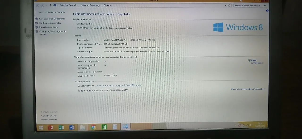 Notebook Samsung Core i3 / 8GB RAM / Windows 8.1 Pro - Excelente para Trabalho e Estudos - Foto 2