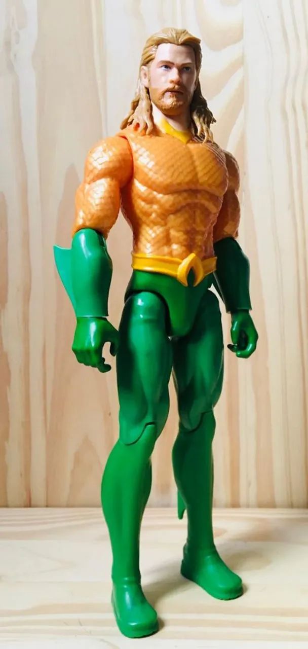 Aquaman - Sunny - Custom (Com cabeça do Thor) - Foto 2