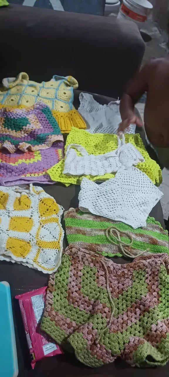 Roupas de crochê - Foto 4
