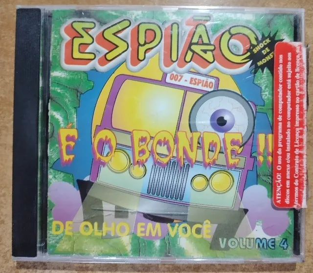 Cd Espião Shock De Monstro - É O Bonde Vol.4
