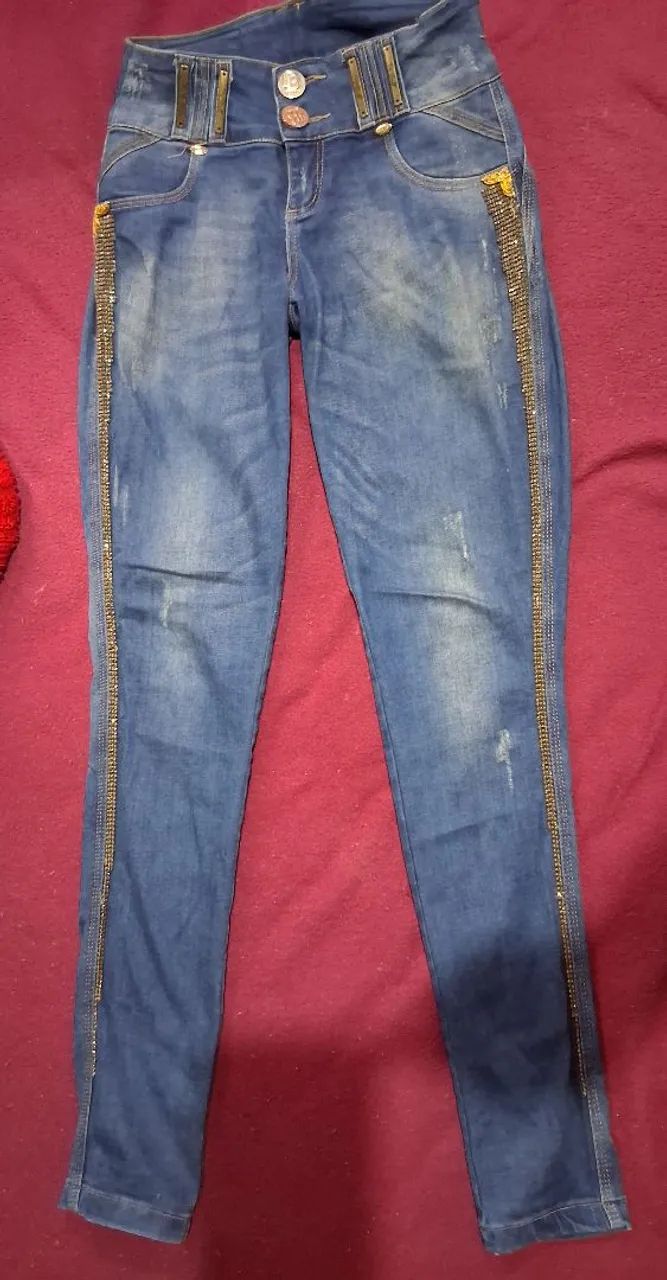 Calça Pitbull tamanho 40. Valor 180,00