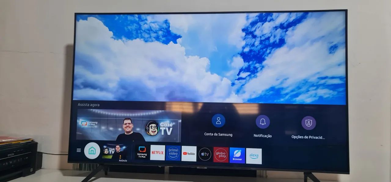 Smart tv Samsung 55 polegadas 4k  - Foto 2