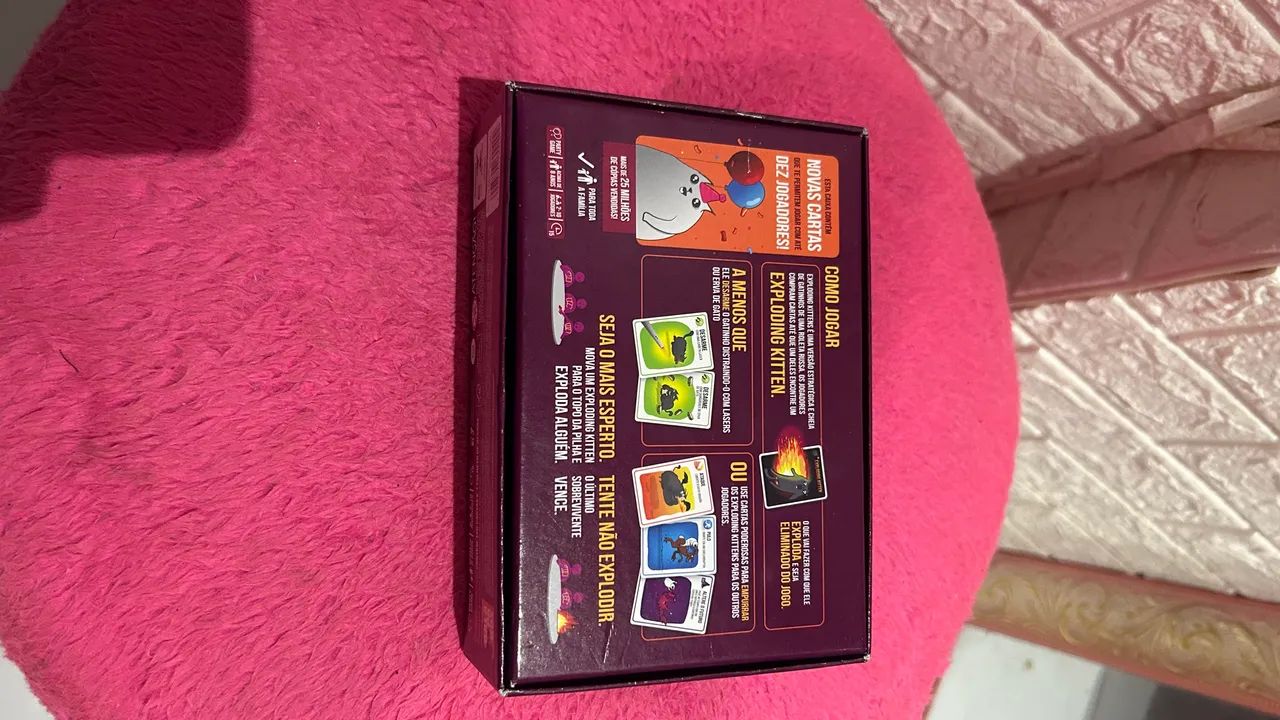 Jogo Gatinhos explosivos para a galera original - Foto 2