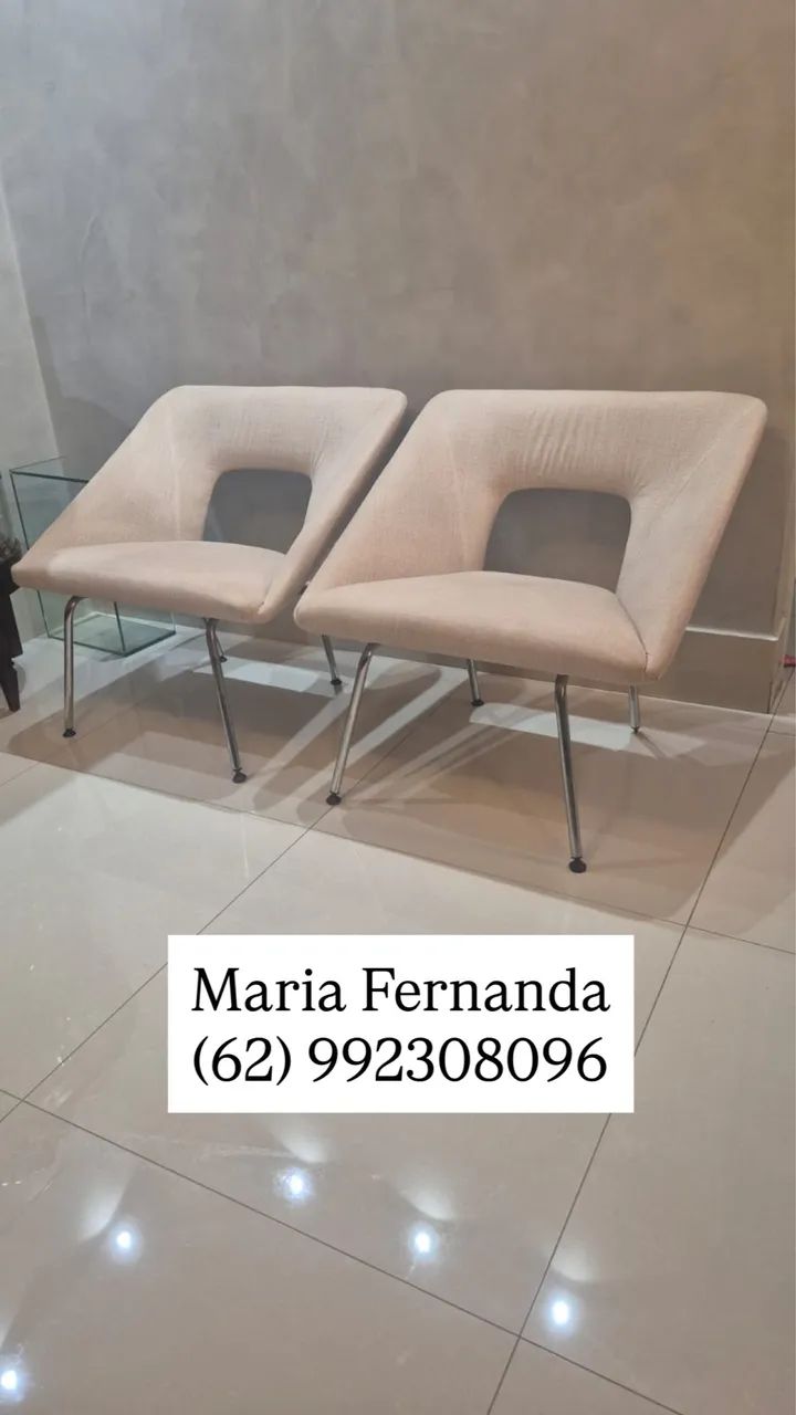 Conjunto de poltronas 