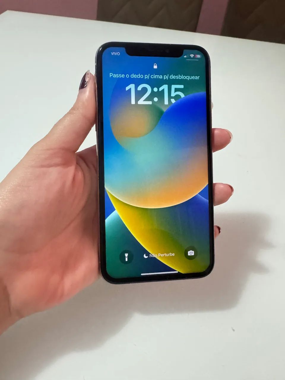 Iphone X 64gb Branco Troco/Vendo - Foto 2