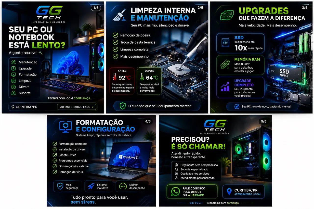Formatação de PC e Notebook/Manutenção, Otimização e Instalação - Foto 2