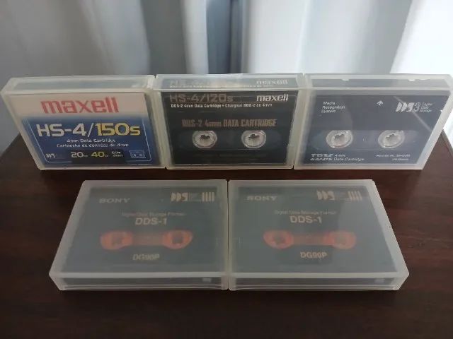 Kit de fitas DDS diversas _ Sony, Maxell e IBM  - Foto 2