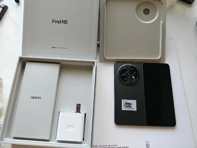 NOVO - Oppo Find N5 256GB Dual SIM Preto - NOVO | Dobrável Premium