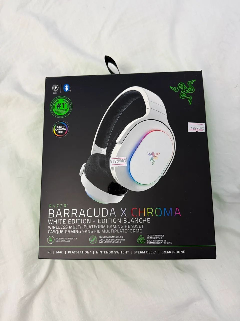 Headset Gamer Razer Barracuda X Chroma - Wireless RGB - Novo