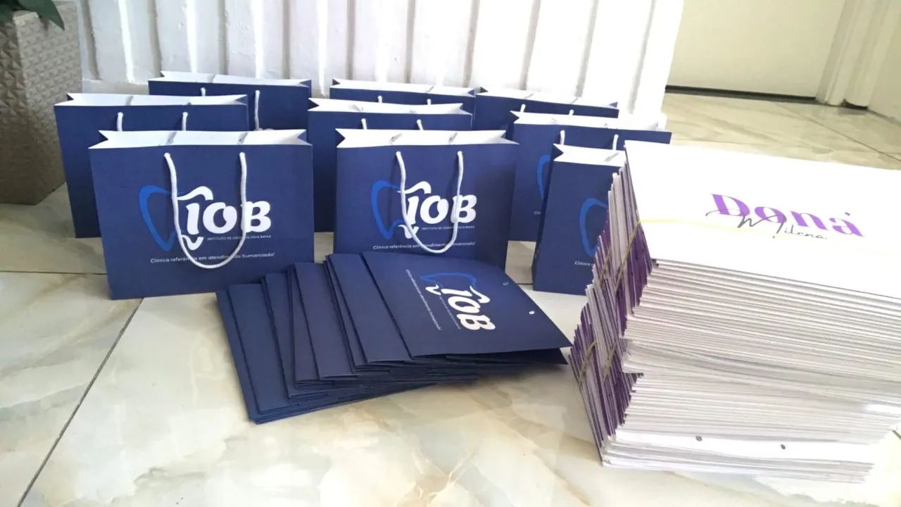 Sacola Personalizada Com Sua Logomarca - Foto 4