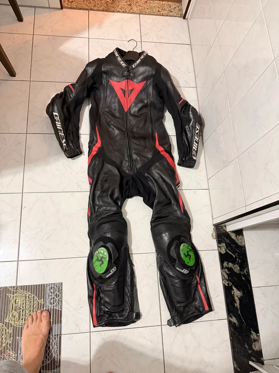 Macacão Dainese - Laguna Seca 4 - Peça Única - tam 50