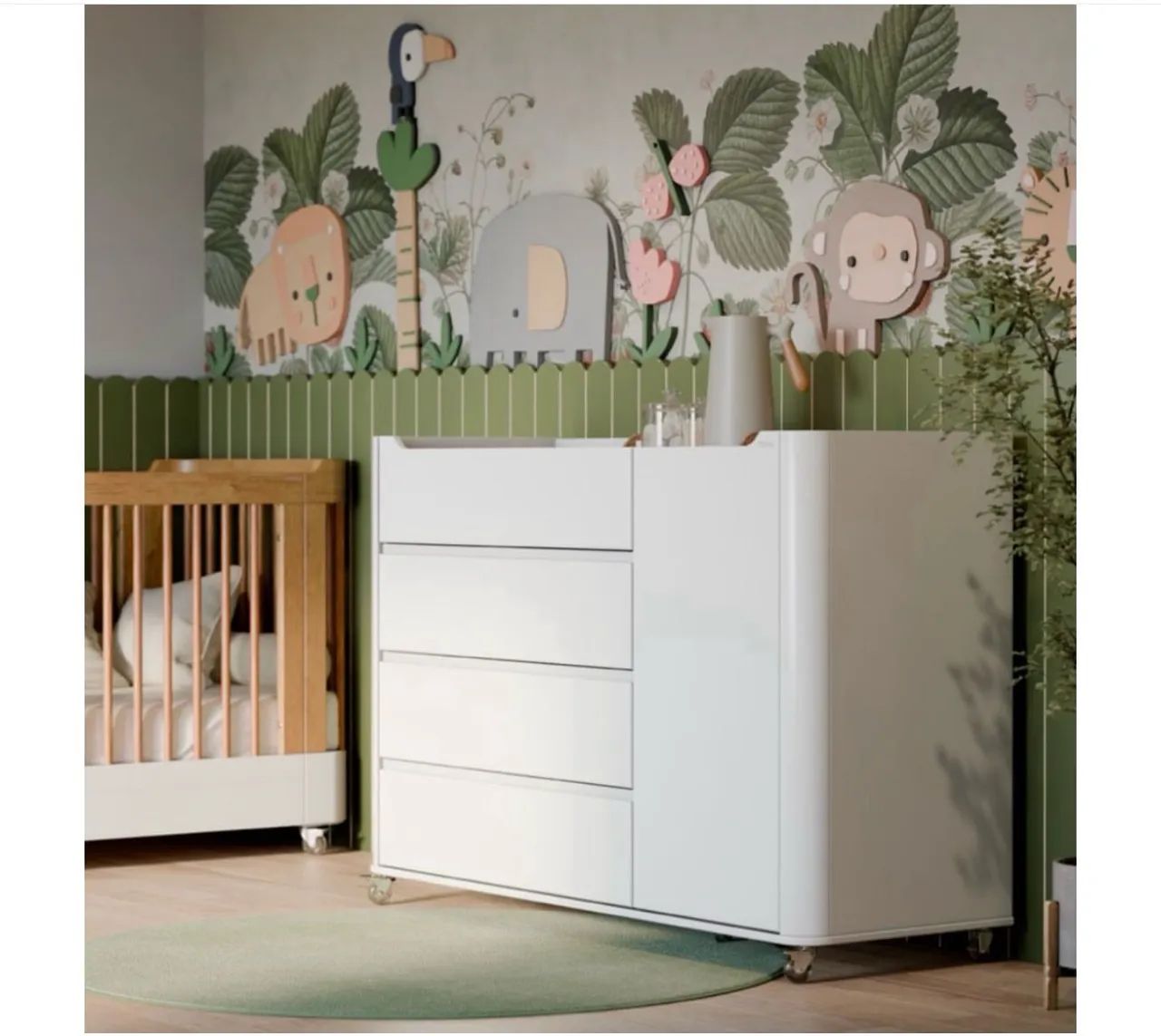Cômoda infantil com divisórias  - Foto 3