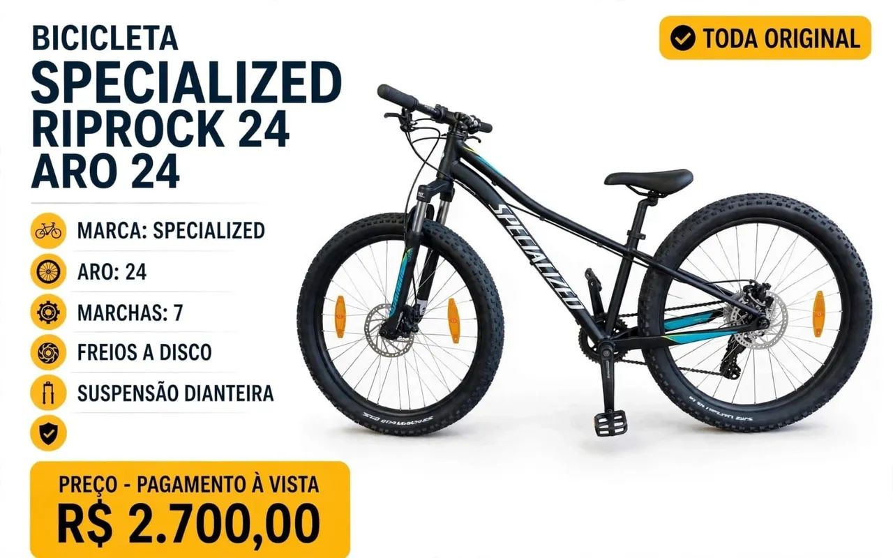 Bike Specialized Riprock aro 24