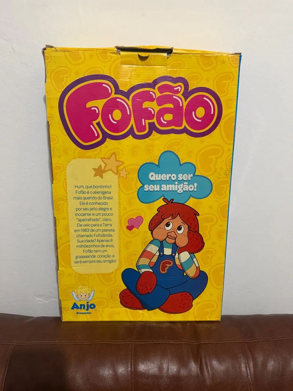 Caixa do boneco Fofão. - Foto 2