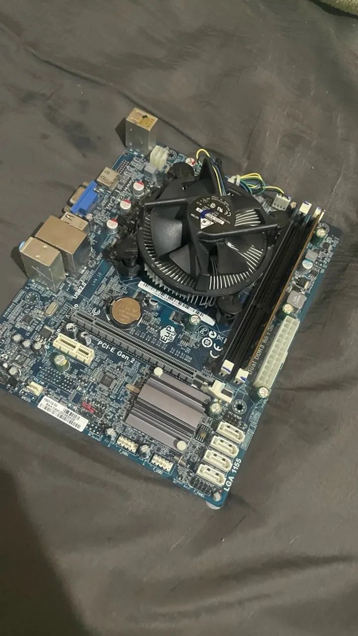 Kit placa mãe i3 2100! - Foto 4