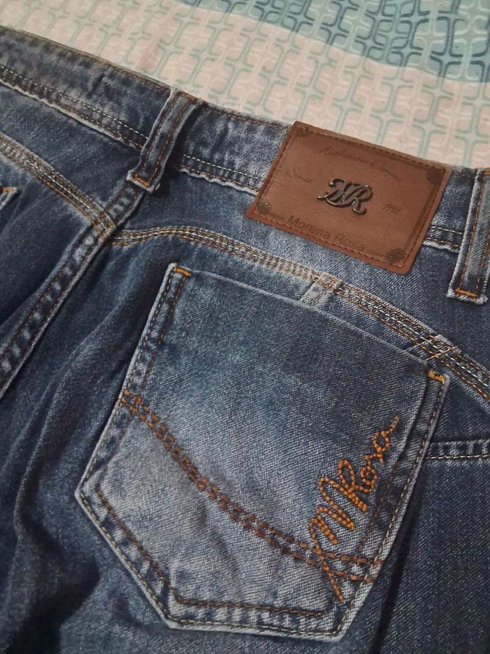 Calça Jeans Morena Rosa tamanho 44 - Foto 4