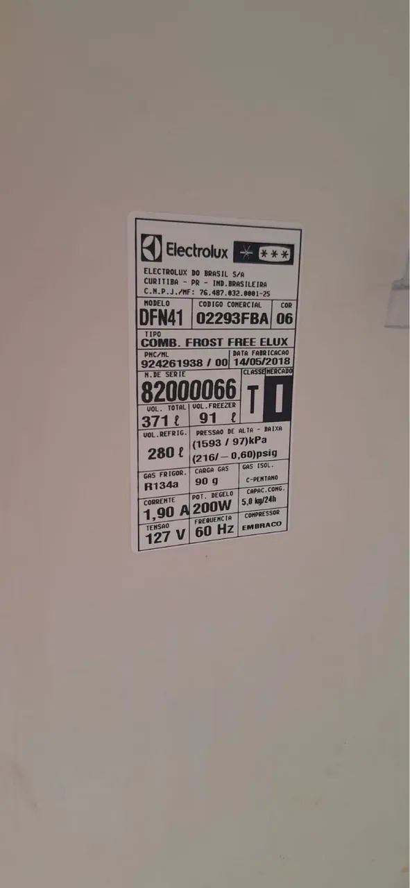 Geladeira Eletrolux DFN-41 371Lt - Foto 3