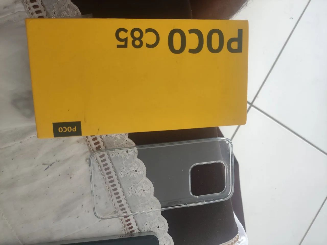 POCO C85 256GB 8GB RAM na caixa - Foto 4