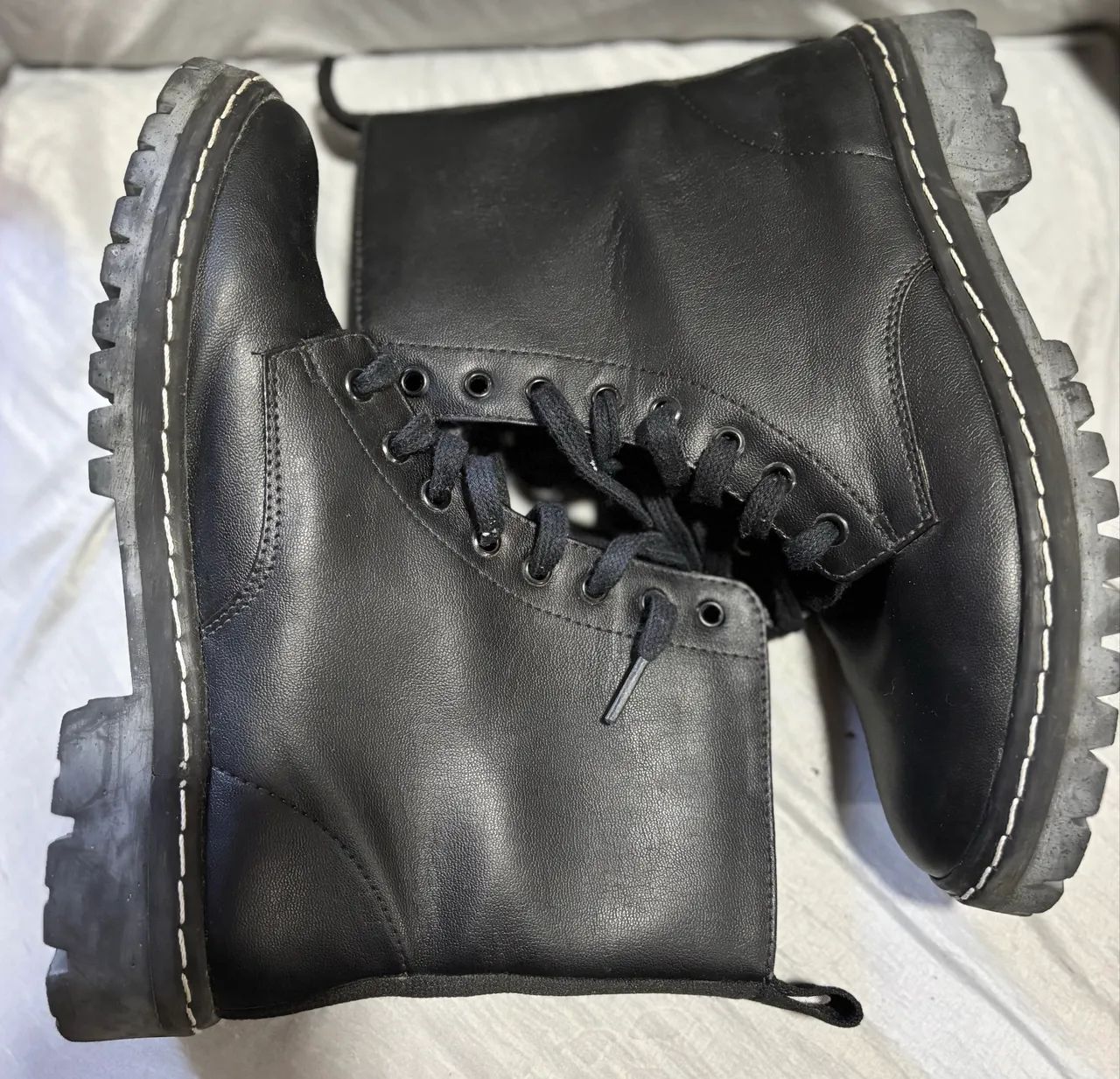 Bota Couro Vegano - Foto 3