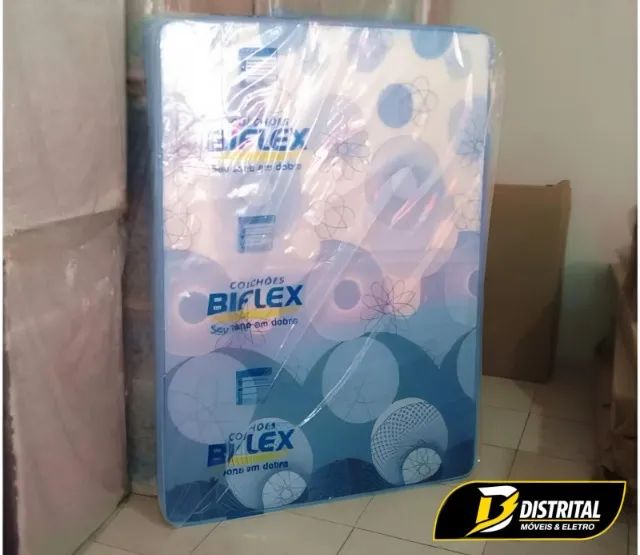 Colchão Casal Biflex Espuma Pronta Entrega