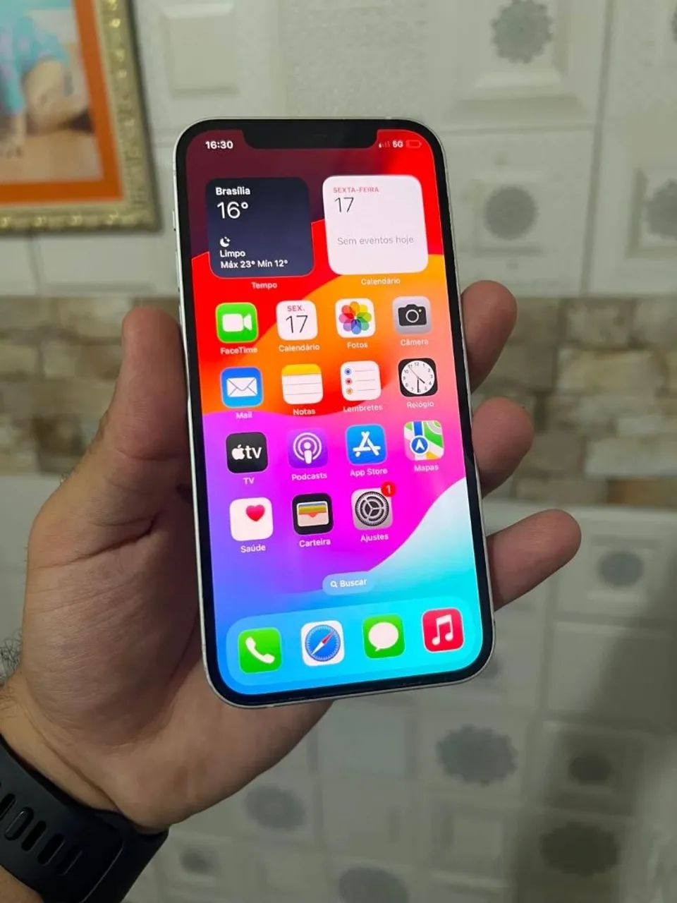 Iphone 12 64gb Branco  - Foto 3