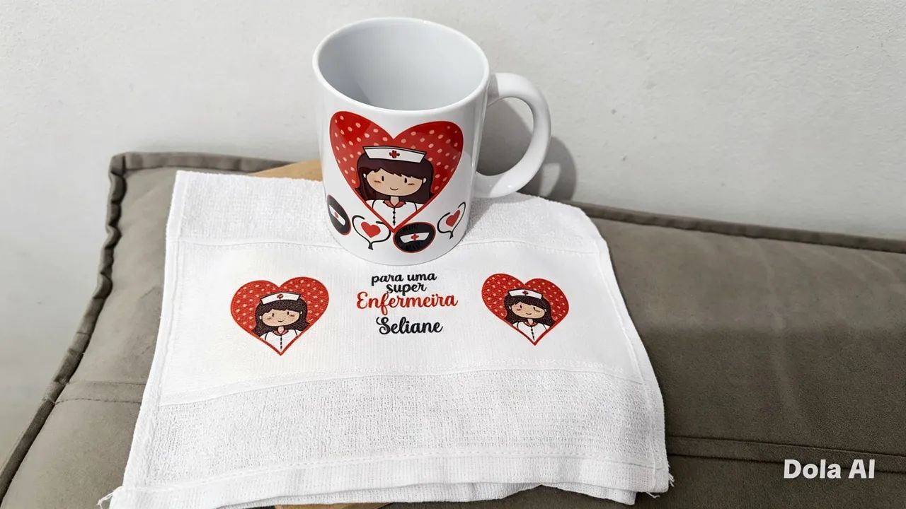 Presentes personalizado, caneca, pantufa, squeezee  - Foto 5