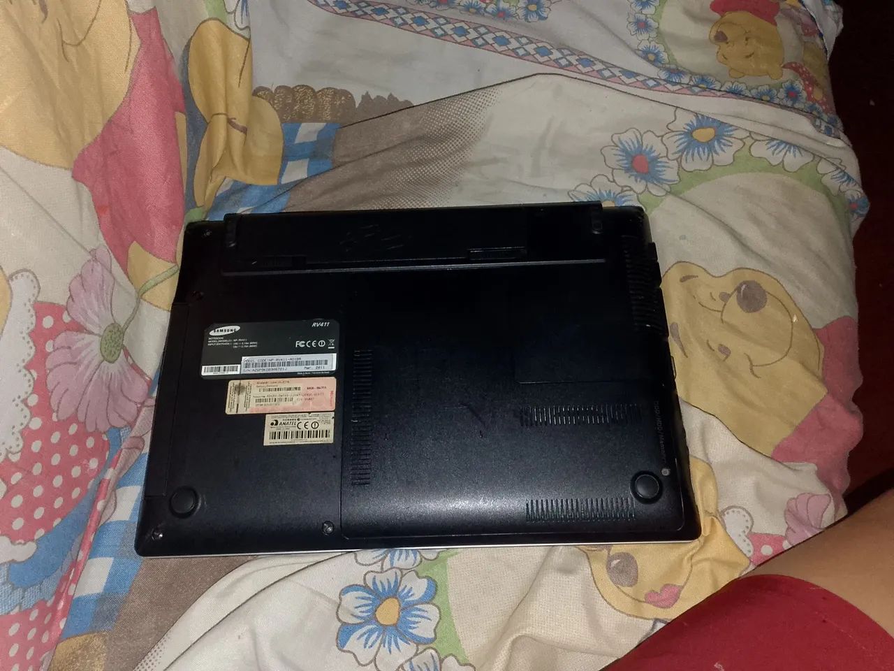 Notebook com defeito