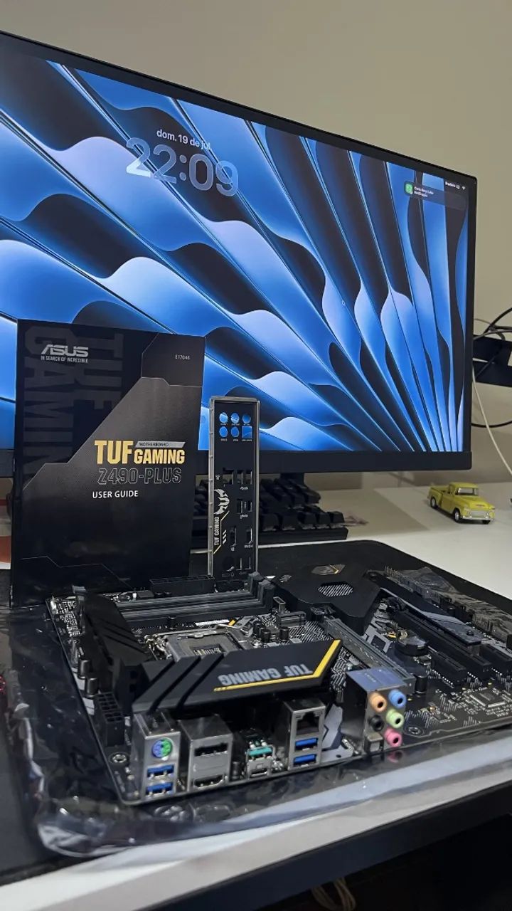 Kit Gamer i5 10600KF + Placa ASUS TUF Z490-PLUS - - Peças de