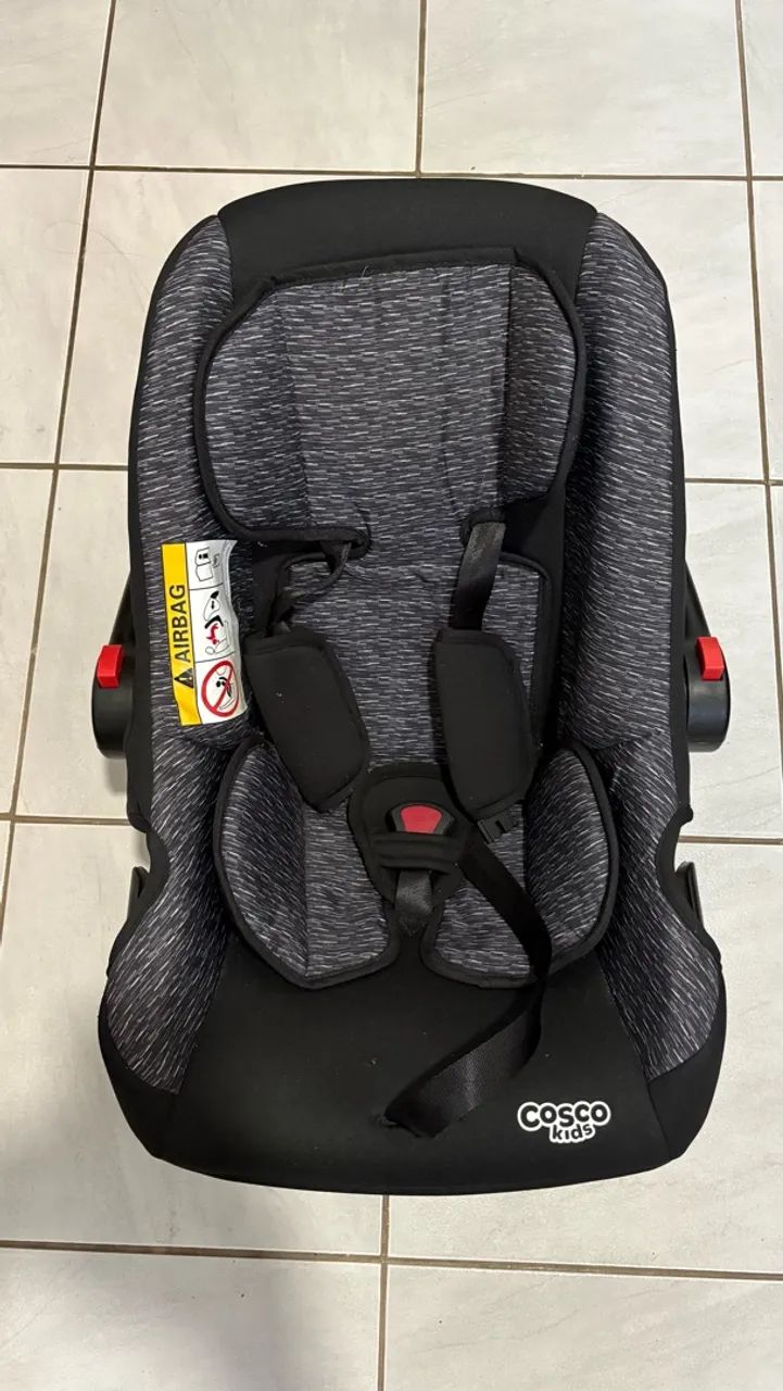 Carrinho + bebê conforto cosco Kids - Foto 2