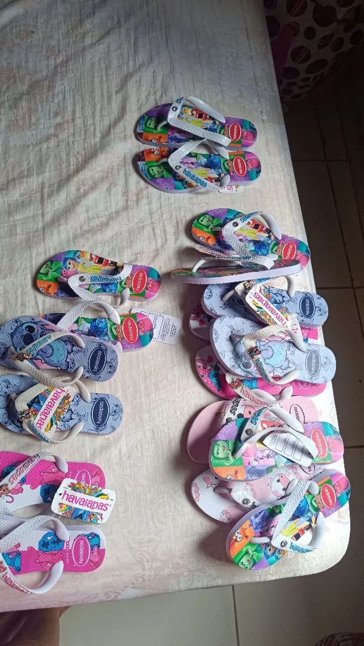 Vende-se havaianas infantis