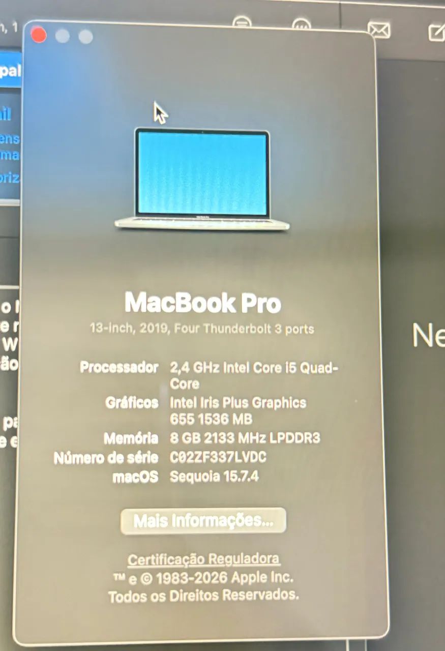 MacBook Pro Touchbar 2019 - Foto 3