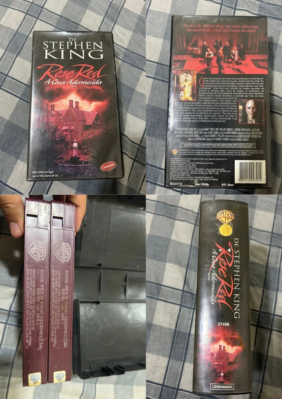ロクタロー　赤盤　VHS Vhs Rose Red - A Casa Adormecida (Legendado) - DVD, Blu-Ray e