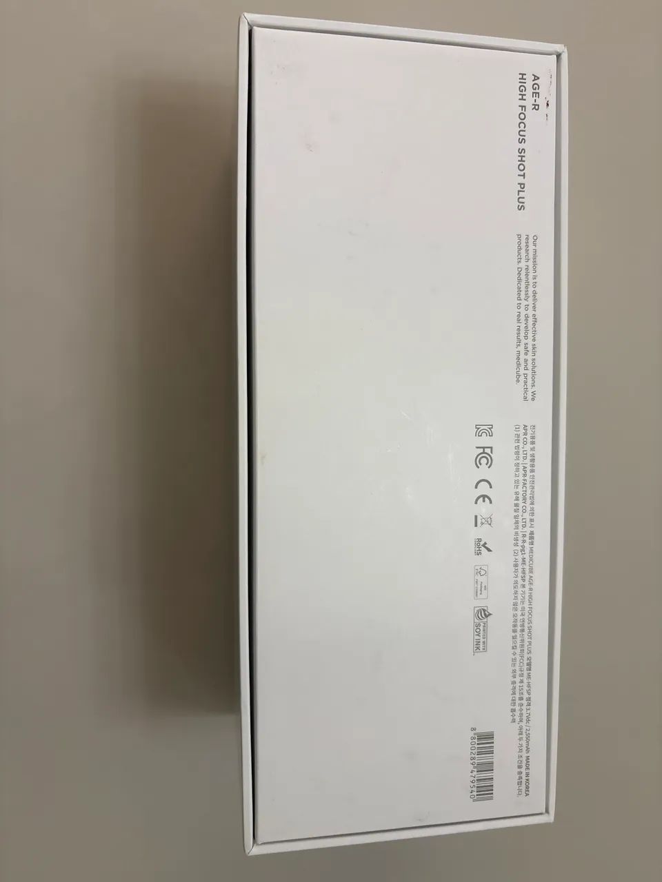 MEDICUBE AGE-R HIGH FOCUS SHOT PLUS e PDRN Booster- NOVO, SEM USO!! - Foto 4