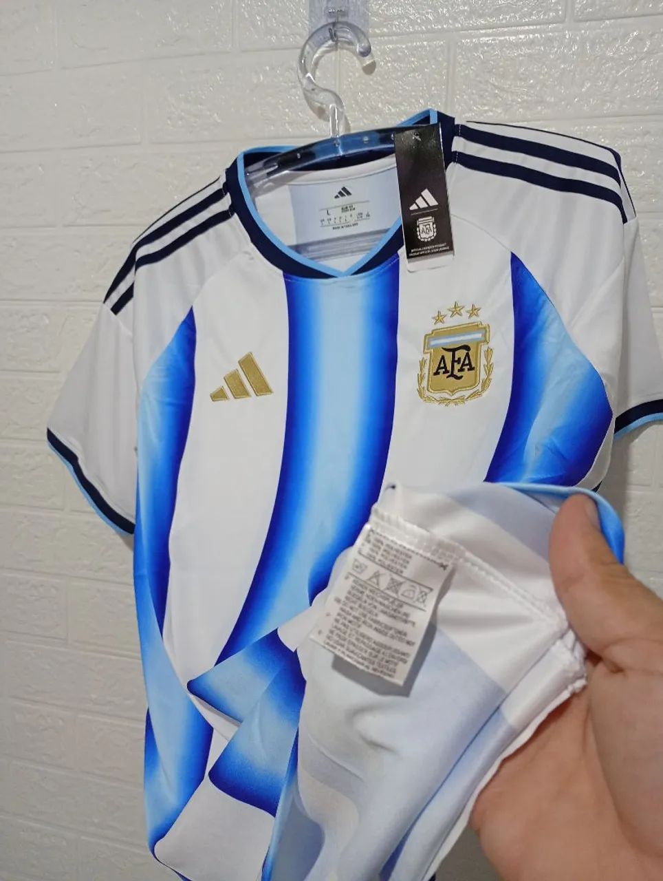 Camisa da Argentina masculino - Foto 4