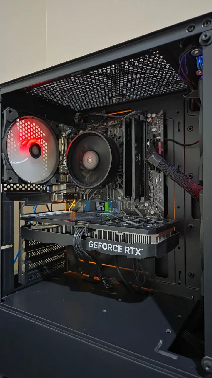 Pc Gamer rtx 4060 + ryzen 5 4600g