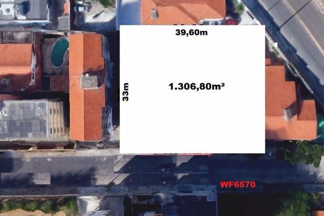 Terreno próximo ao shopping Rio mar, 1.306m² aceita propostas com permuta no local