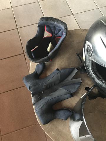 LS2 FF358 , peças de reposição: reparos inferior , superior , laterais , Narigueira - Foto 3