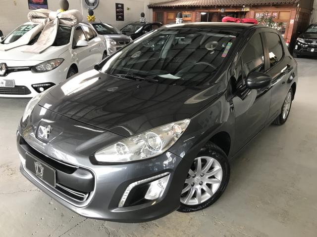 Peugeot 308 Active 1.6 Flex 16V 5p mec. - Cinza - 2014