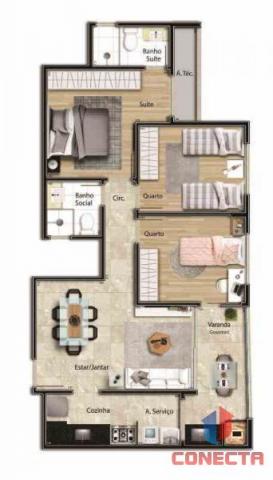 Apartamento para venda em vitória, jardim da penha, 3 dormitórios, 1 suíte, 2 banheiros, 2 - Foto 14