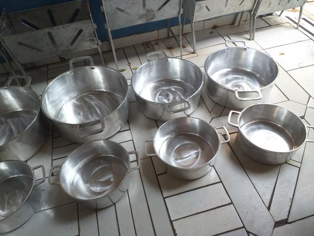 Panelas de alumínio batidos apartir 100