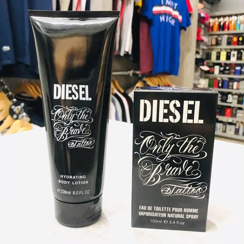 Kit Creme + Perfume Diesel Only The Brave Tattoo 100ml